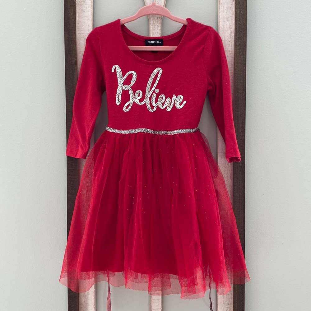 Christmas Dress 4T Zunie